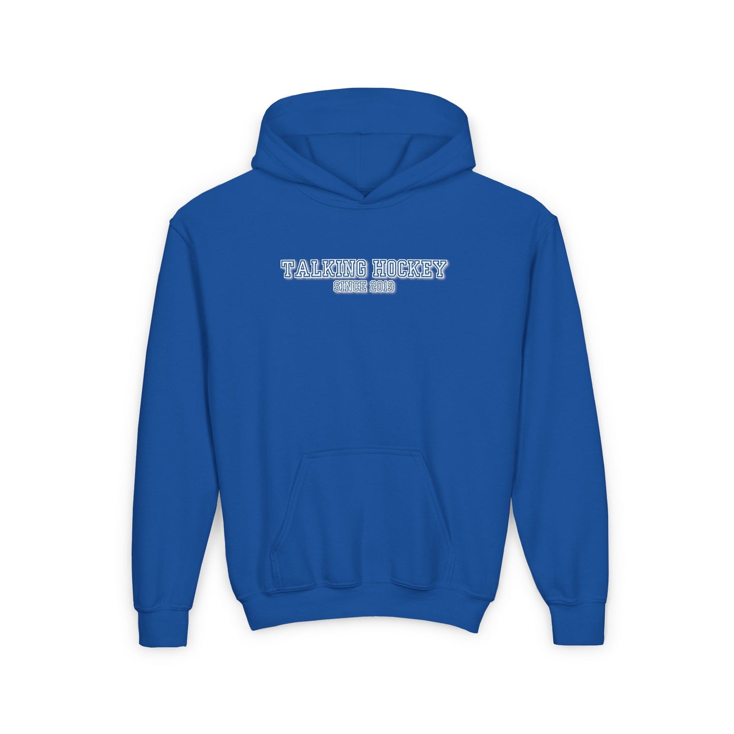 Talking Hockey Since 2019 Kids Hoodie