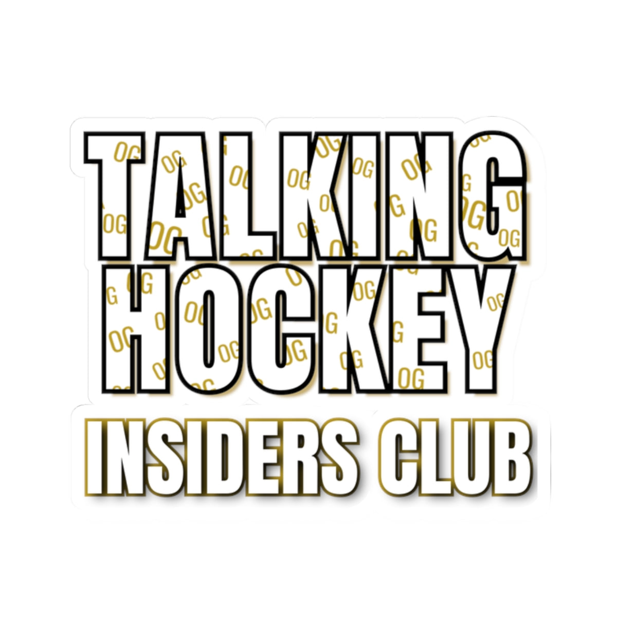 Talking Hockey Insiders Club Sticker