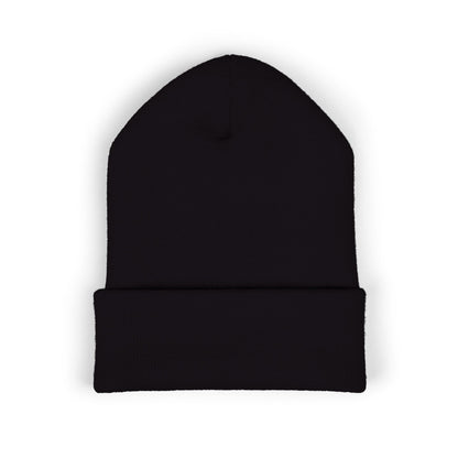 Talk Hockey To Me Black Beanie