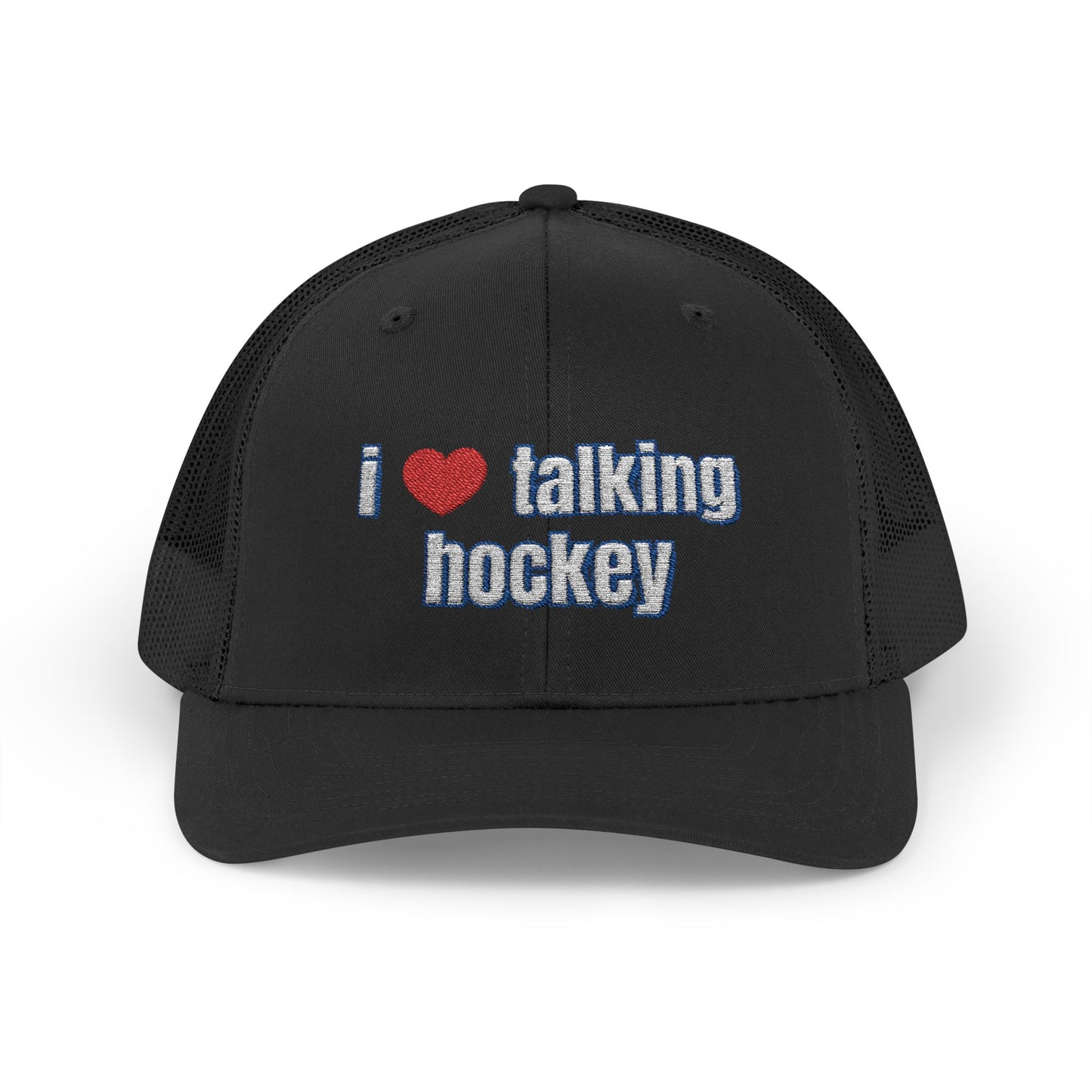 I Love Talking Hockey Snapback