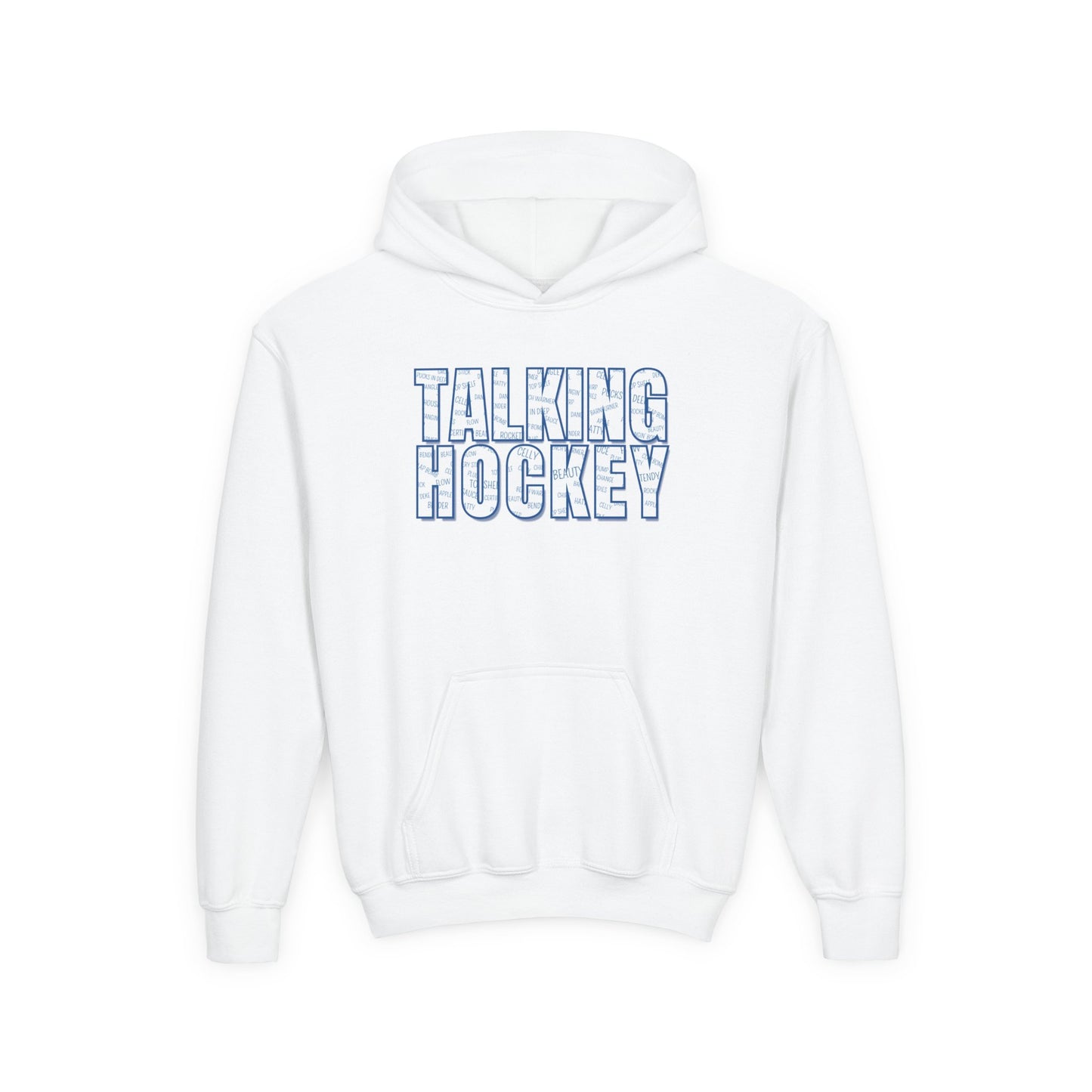 Hockey Talk Graffiti Kids Hoodie