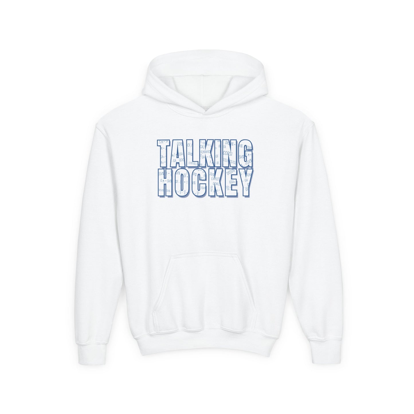 Hockey Analytics Graffiti Kids Hoodie