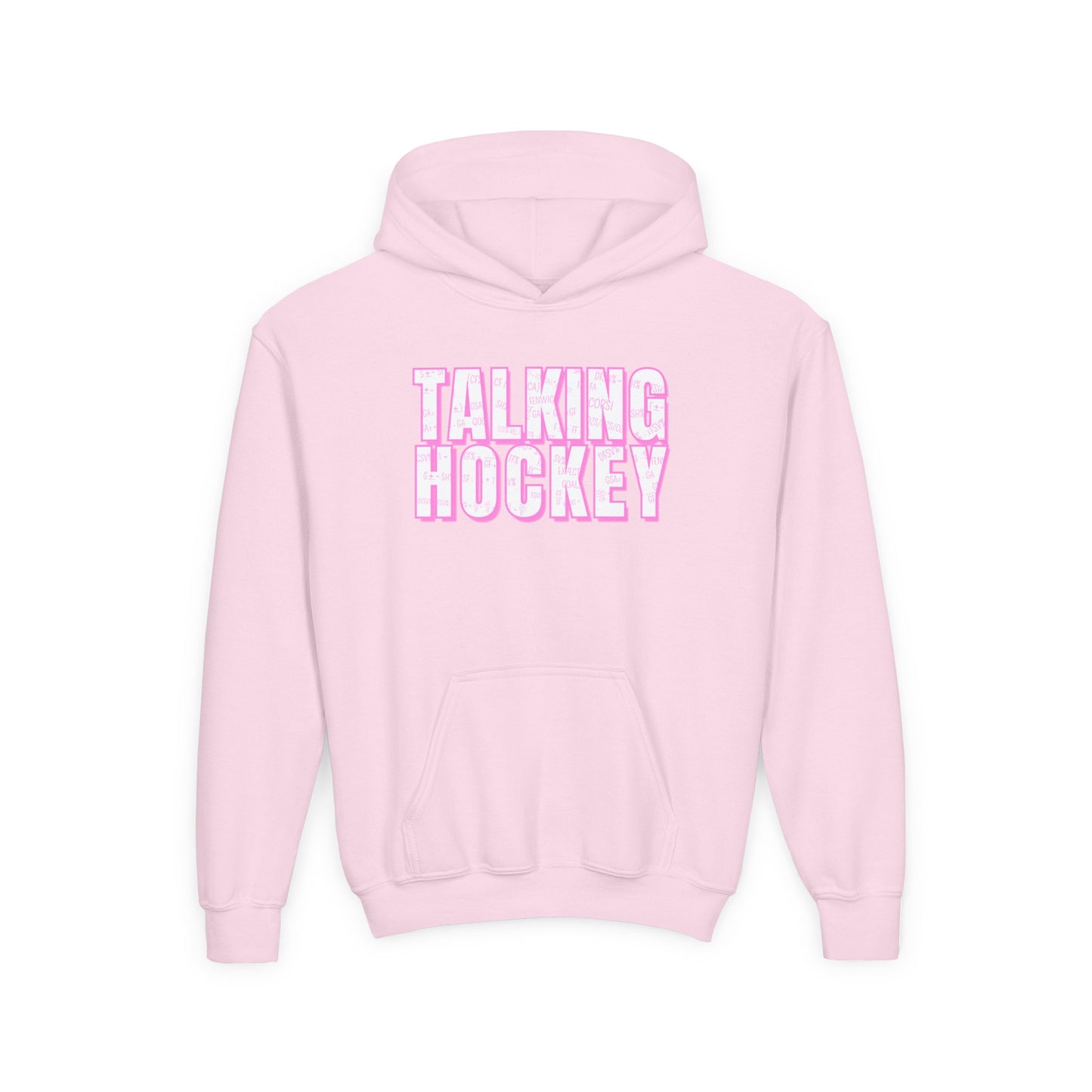 Hockey Analytics Graffiti Kids Hoodie