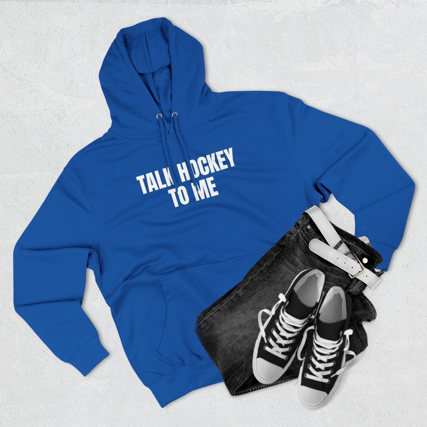 Talk Hockey to Me Hoodie