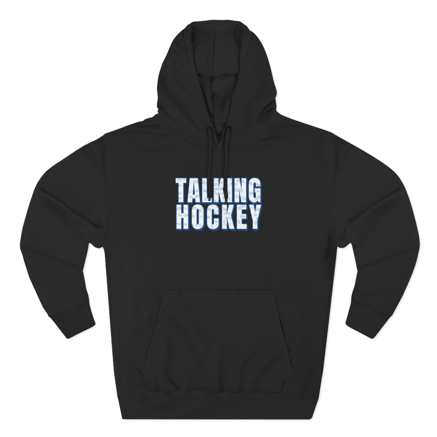 Hockey Analytics Graffiti Hoodie