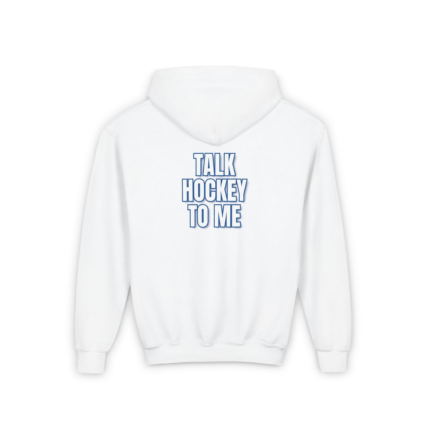 Talking Hockey Alt Logo Kids Hoodie