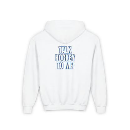 Talking Hockey Alt Logo Kids Hoodie