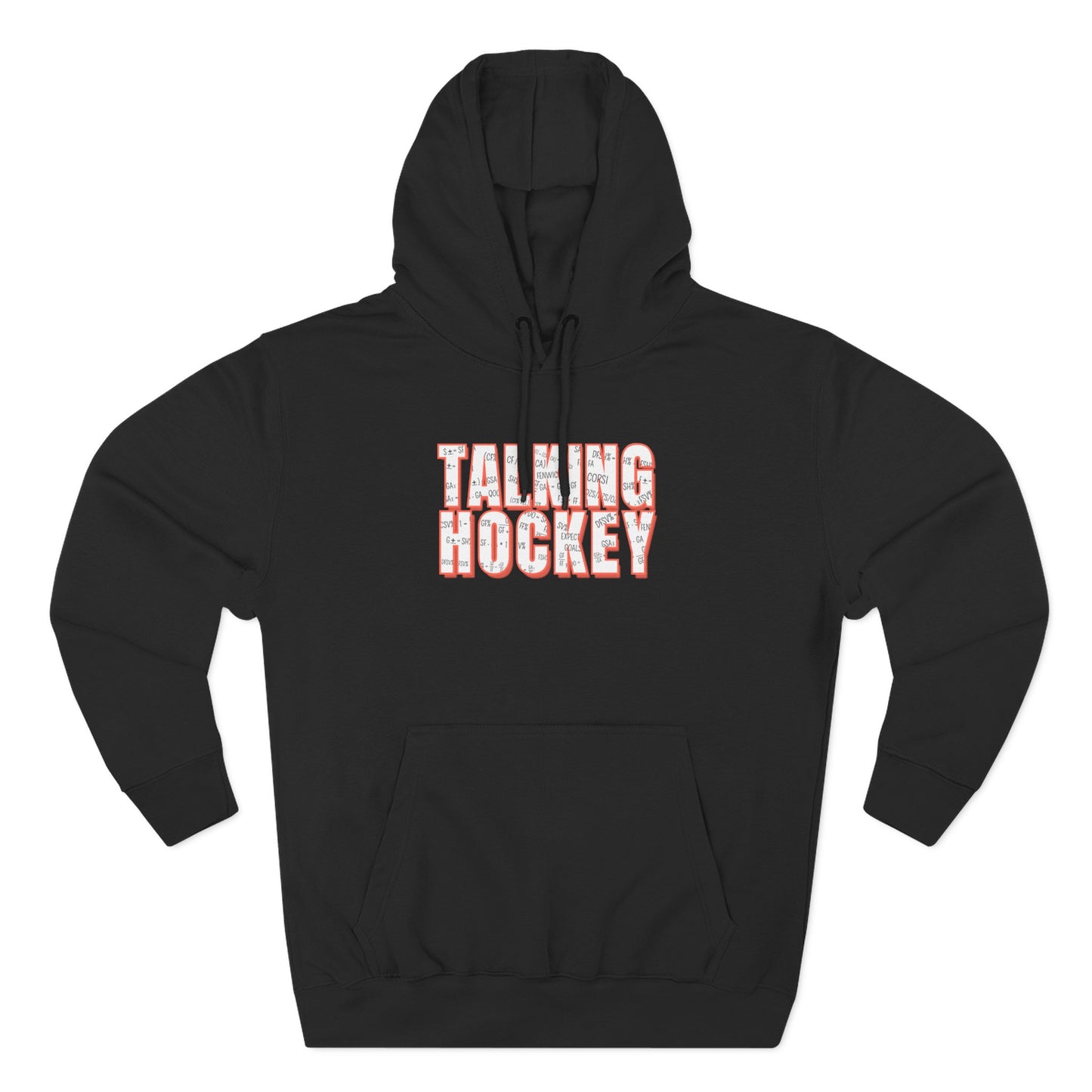 Hockey Analytics Graffiti Hoodie