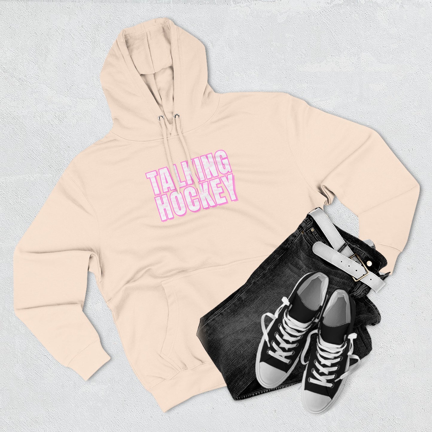 Hockey Talk Graffiti Hoodie - USA