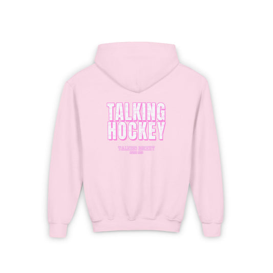 Talking Hockey Since 2019 Kids Hoodie