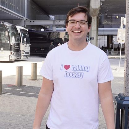 I Love Talking Hockey T-Shirt