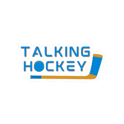 Talking Hockey Alternate Logo Sticker