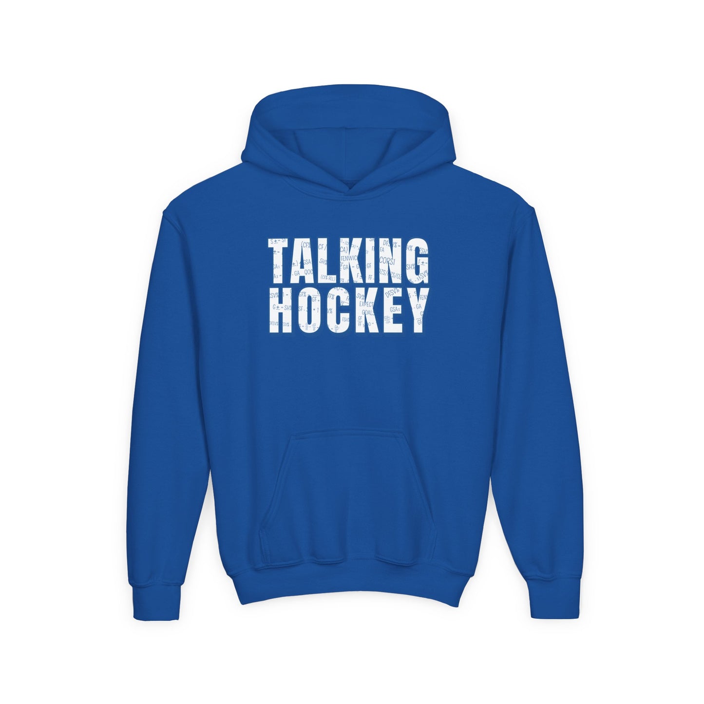 Hockey Analytics Graffiti Kids Hoodie