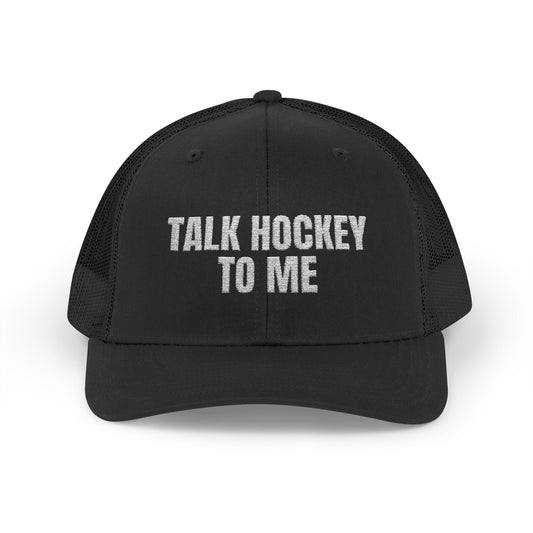 Talk Hockey To Me Snapbak