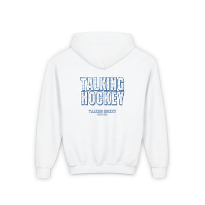 Talking Hockey Since 2019 Kids Hoodie