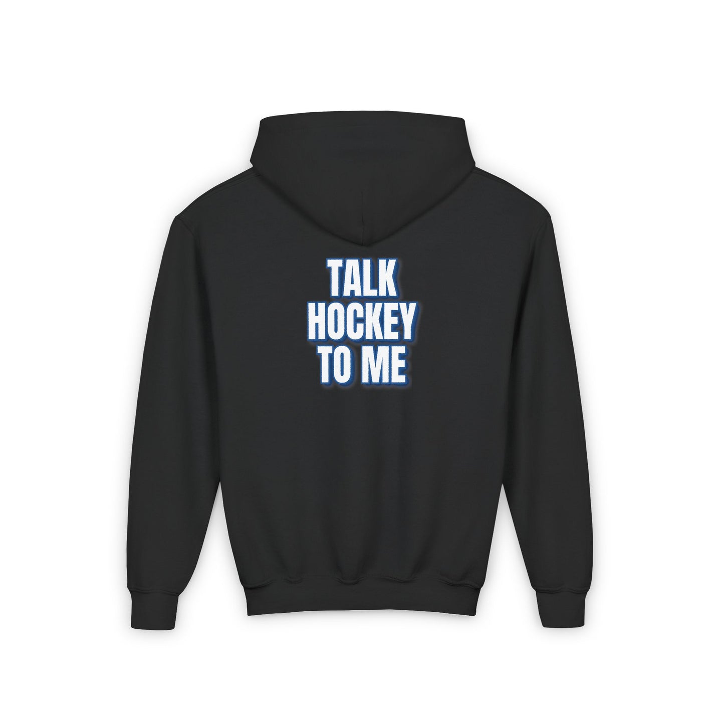 Talking Hockey Alt Logo Kids Hoodie