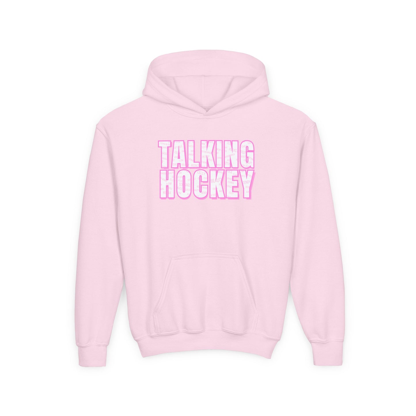 Hockey Talk Graffiti Kids Hoodie