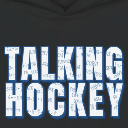 Hockey Analytics Graffiti Kids Hoodie